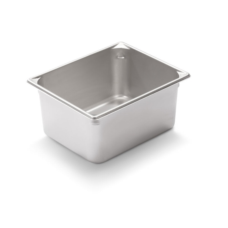 Vollrath 30262 Super Pan V Anti-Jam Stainless Steel Steam Table Food Pan 6" Deep - 1/2 Size