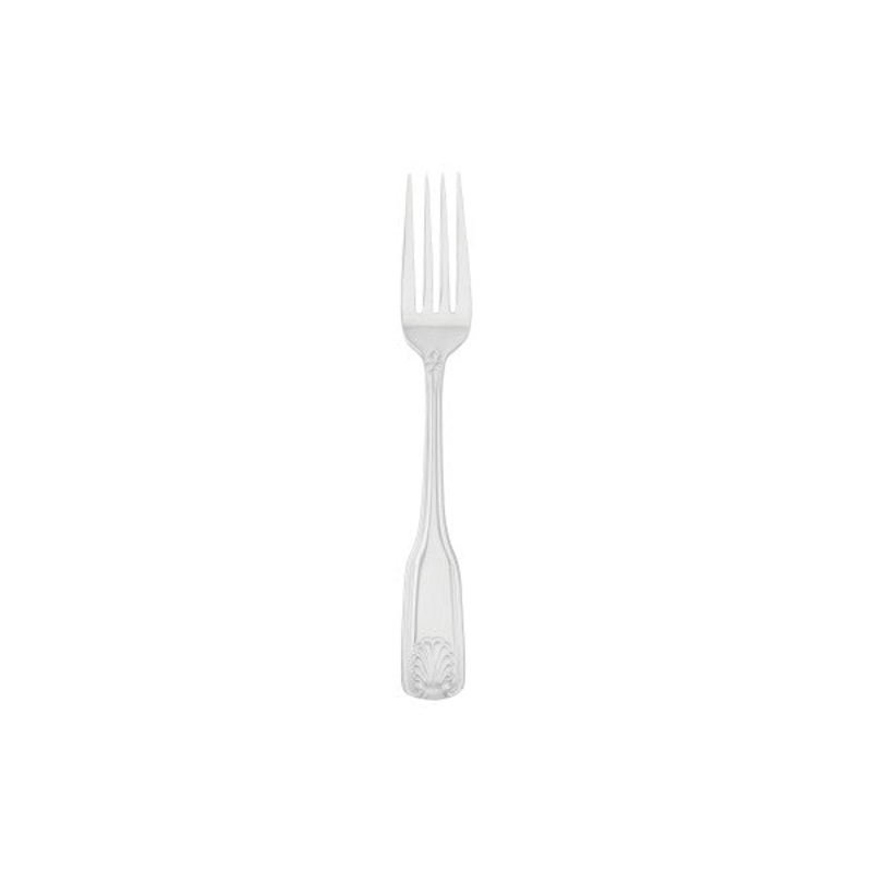 Walco WL2805 FanFare Stainless Steel Heavy Weight Dinner Fork 7-5/8" - 24/Box