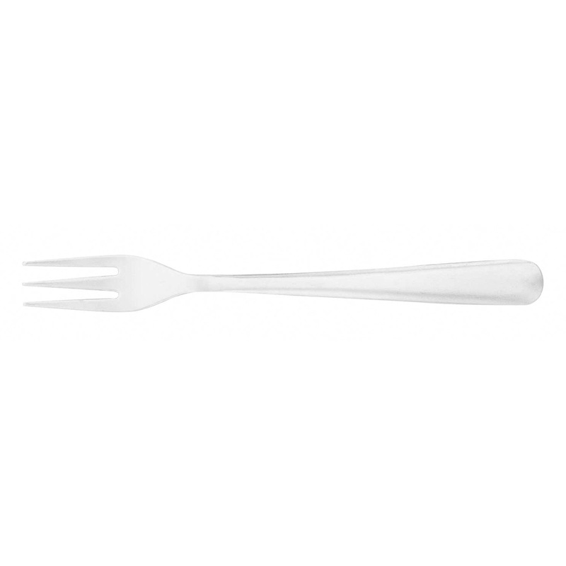 Walco WL7215 Windsor 18/0 Stainless Steel Medium Weight Cocktail Fork 6-5/16" - 24/Box