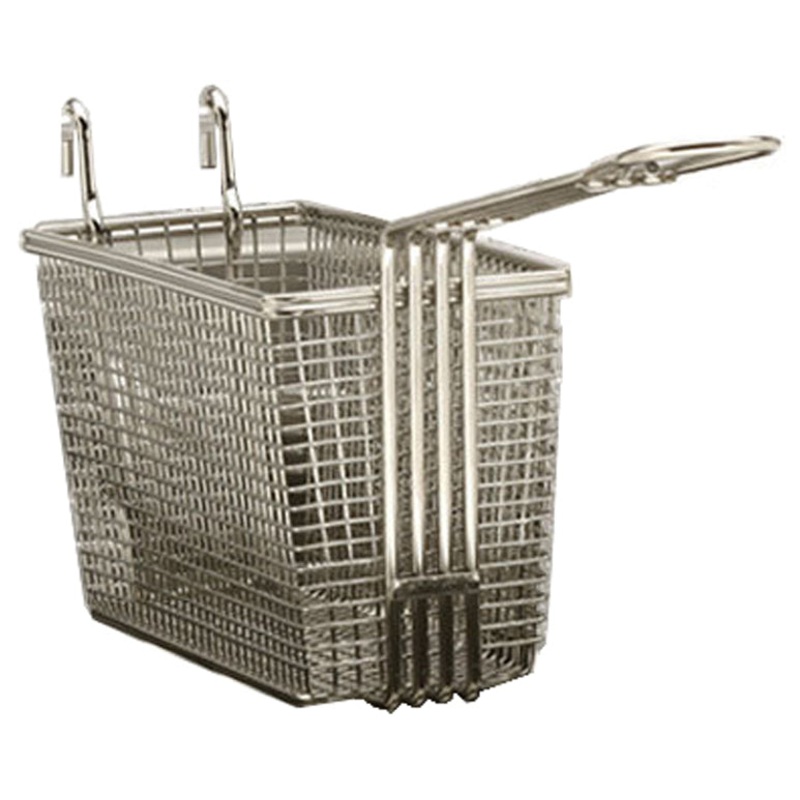 Wells 20161 Half Size Fry Basket with Front Hook for Countertop Fryers 4" x 10" x 5-1/16"H