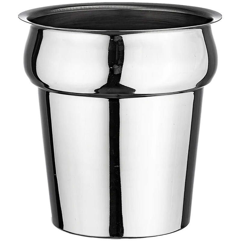 Browne 575584 Stainless Steel Vegetable Inset 4-1/8 qt. -  Fits 6-1/2" Opening