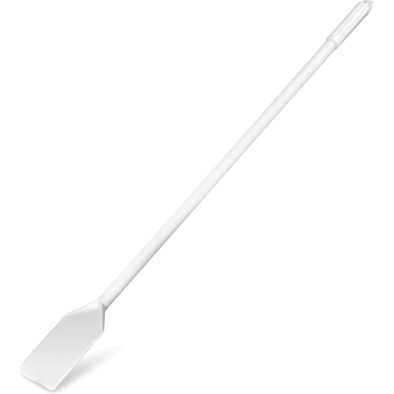 Carlisle 4035202 Sparta Flexible Nylon Spatula / Scraping Paddle with White Long Plastic Handle 40"OAL