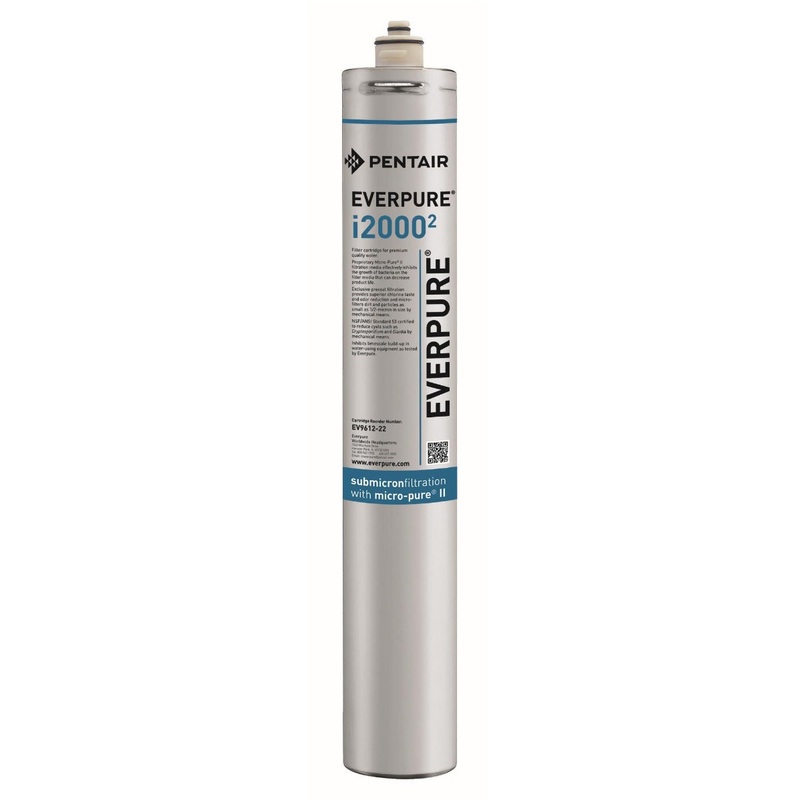 Everpure EV9612-27 i20002 Replacement Water Filter Cartridge - .5 Micron and 1.67 GPM