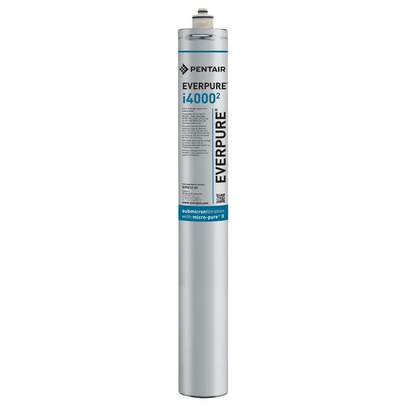 Everpure EV9612-37 i40002 Replacement Water Filter Cartridge - .5 Micron and 1.67 GPM