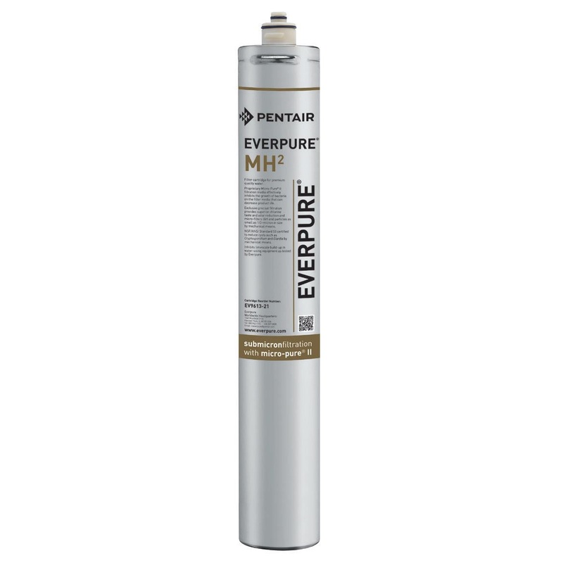 Everpure EV9613-26 MH2 Replacement Water Filter Cartridge - .5 Micron and 1.67 GPM