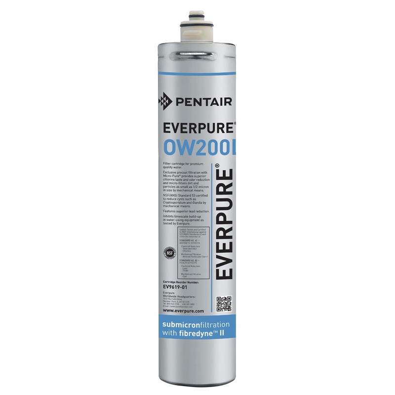 Everpure EV9619-01 OWL200L Replacement Water Filter Cartridge - .5 Micron and .5 GPM