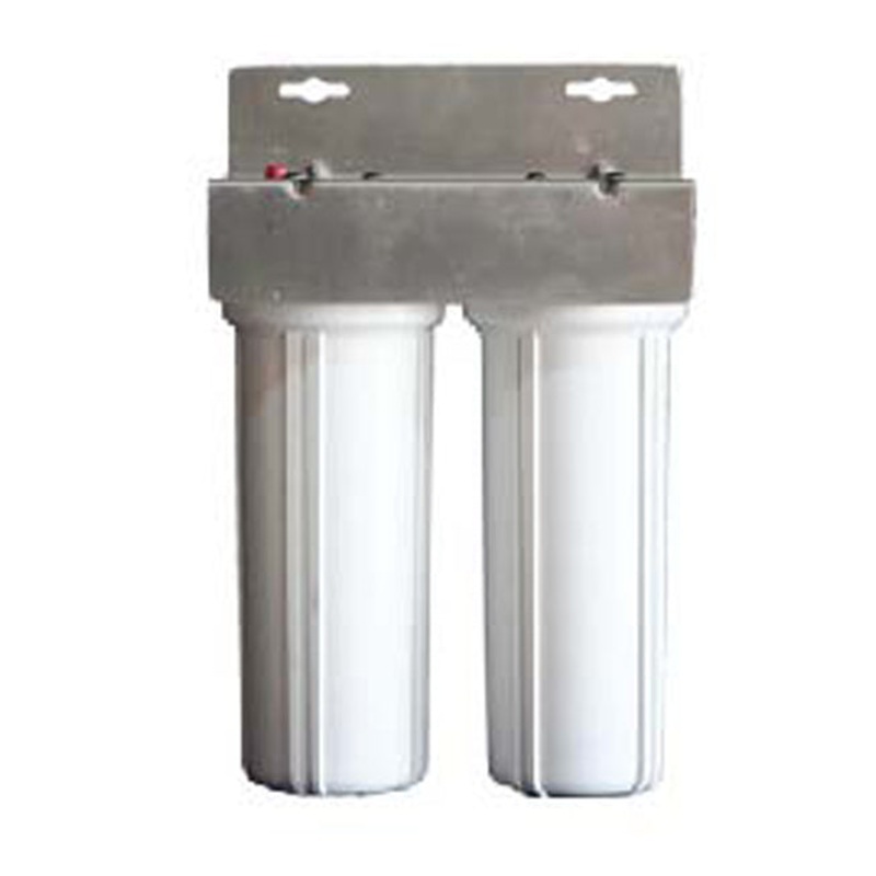 FilterONE ICEONE2 Twin 10" Ice Machine Water Filtration System - 3/8"npt connect
