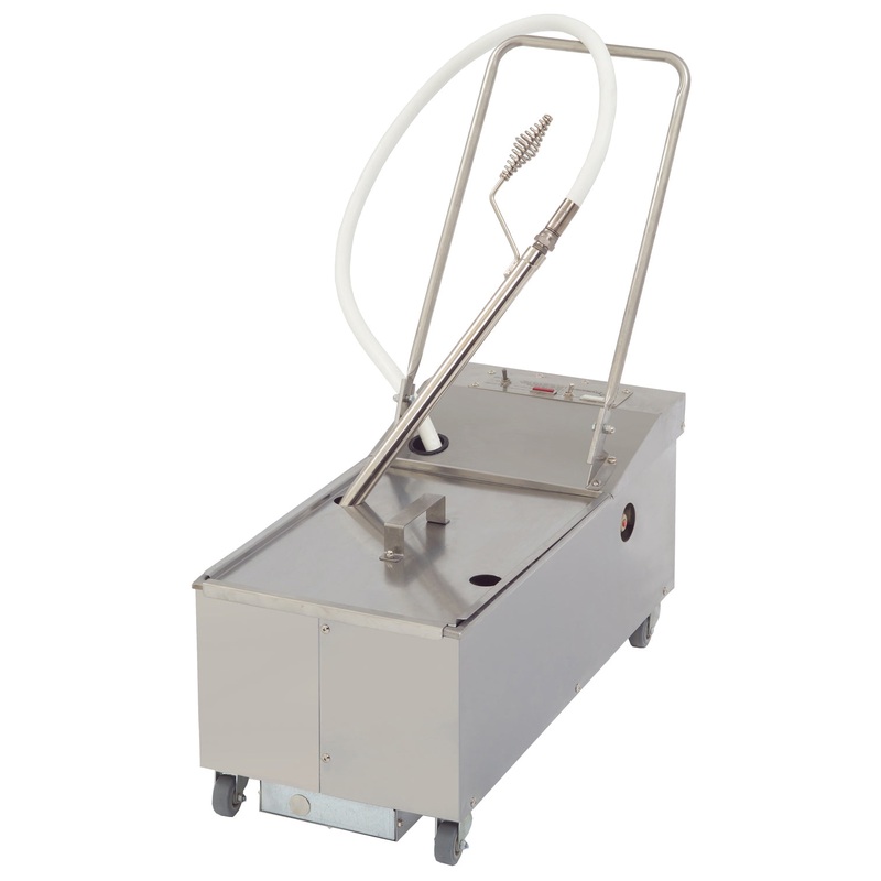 Frymaster PF50S Portable Fryer Oil Filter with Standard Gravity Drain - 50 lb/cap - 120v, 1/3 HP