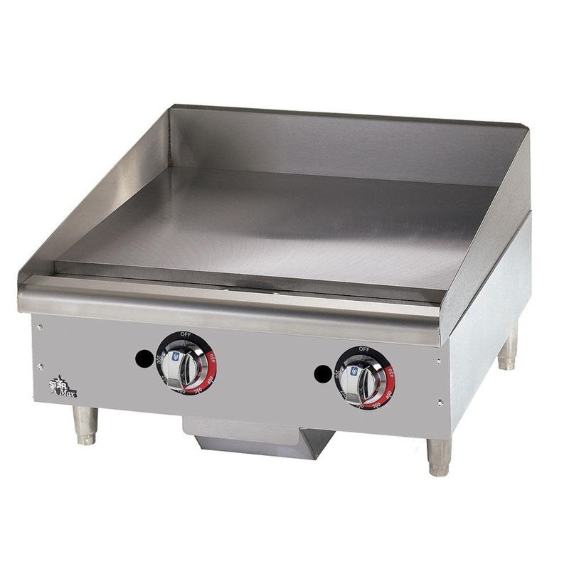 Star 624MF Star-Max Countertop Heavy Duty Gas Griddle 24" - NG