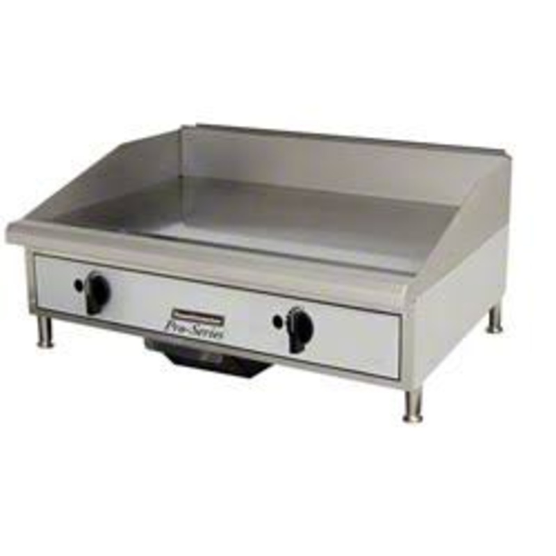 Toastmaster TMGM24 Countertop Gas Griddle w/ 2 Manual Controls 24" NG - 40,000 BTU