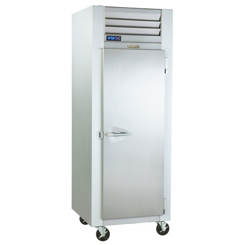 Traulsen G10010 1-Section Right Hinged 1 Solid Door Reach-In Refrigerator 30" - 24.2 Cu. Ft.