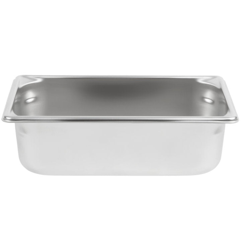 Vollrath 30342 Super Pan V Anti-Jam Stainless Steel Steam Table Food Pan 4" Deep - 1/3 Size