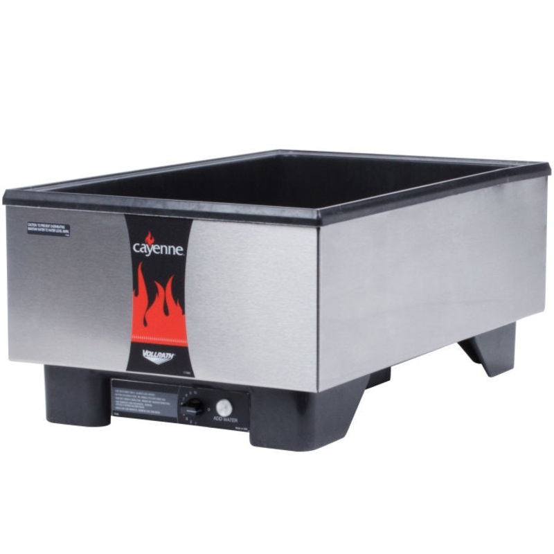 Vollrath 71001 Cayenne Model 1001 Full Size Countertop Warmer 13-3/4" - 120v