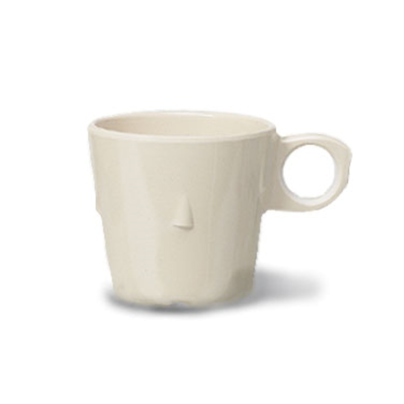 GET DC-101-T SuperMel Melamine Conic Stacking Cup / Mug 7-1/2 oz. - Tan - 48/Case