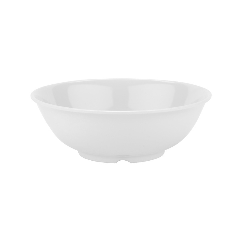 GET M-811-W SuperMel Melamine Narrow Rim Deep Bowl 32 oz. - White - 12/Case