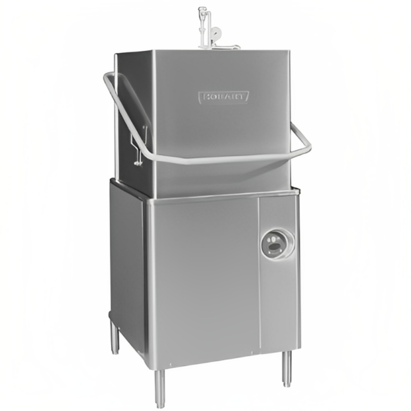 Hobart AM15-2 Select Hi/Lo Temp Door-Type Dishwasher with Booster Heater - 58-65 racks/hr - 208-240/3