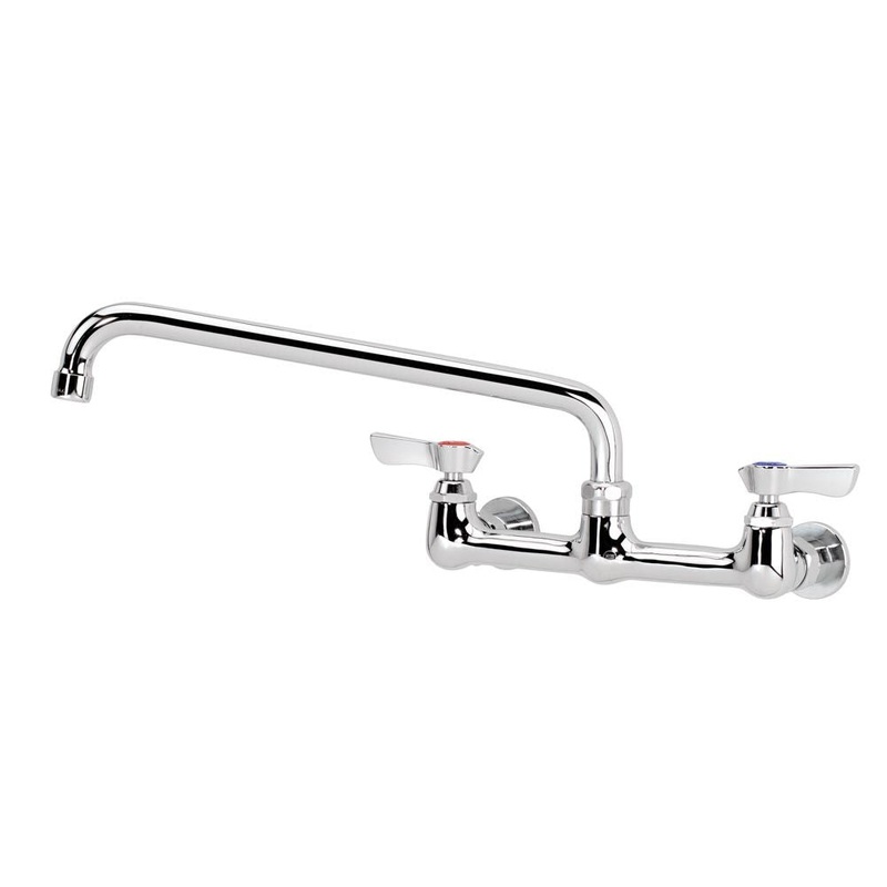 Krowne 12-812L Splash Mount Faucet with 12" Swing Spout - 8" Centers