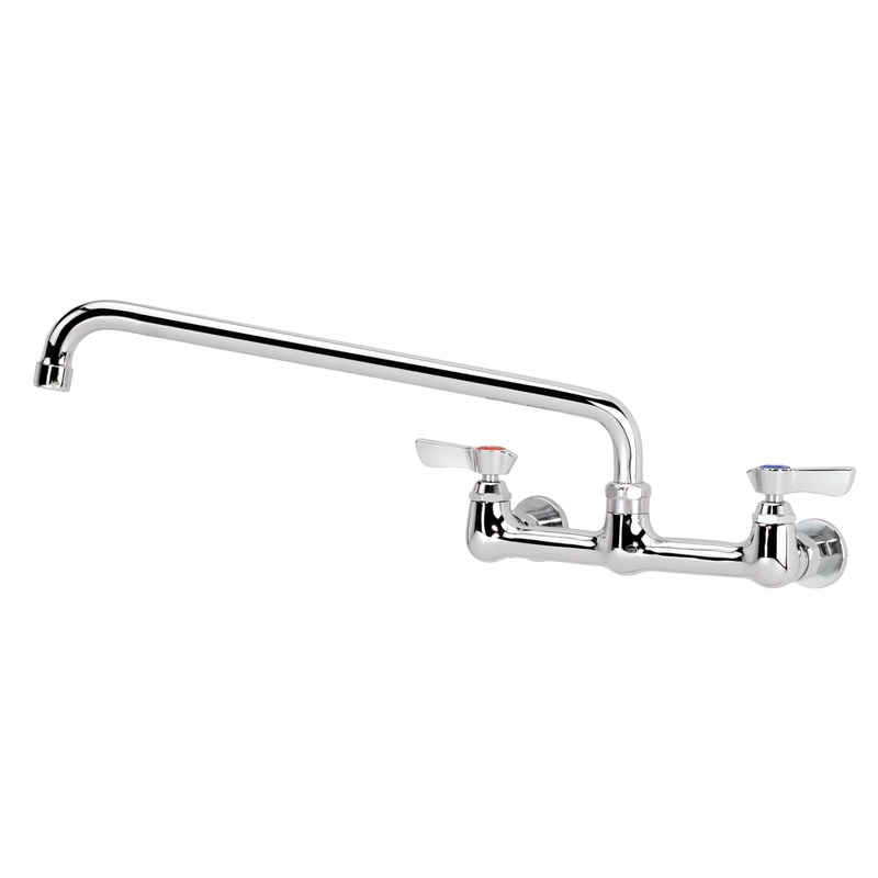 Krowne 12-814L Splash Mount Faucet with 14" Swing Spout - 8" Centers