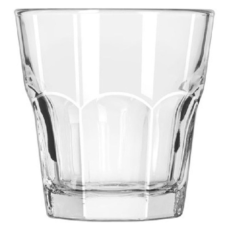 Libbey 15242 Gibraltar Rocks Glass 9 oz. - Clear - 36/Case