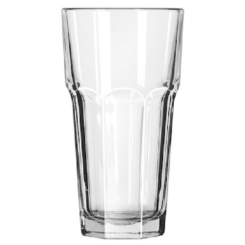 Libbey 15256 Gibraltar Tall Cooler Glass 16 oz. - Clear - 24/Case