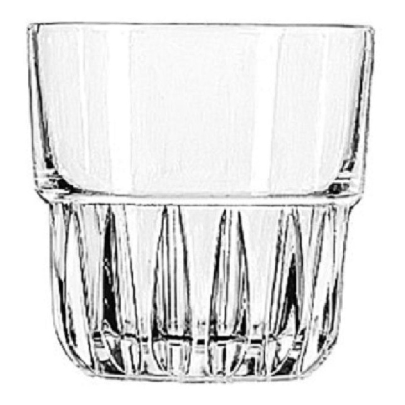 Libbey 15434 Everest Rocks Glass 9 oz. - Clear - 36/Case