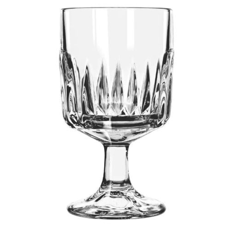 Libbey 15465 Winchester Glass Goblet 10-1/2 oz. - Clear - 36/Case