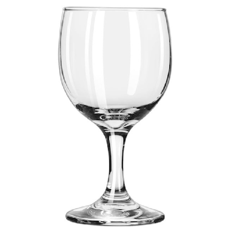 Libbey 3764 Embassy Wine Glass 8-1/2 oz - Clear - 24/Case