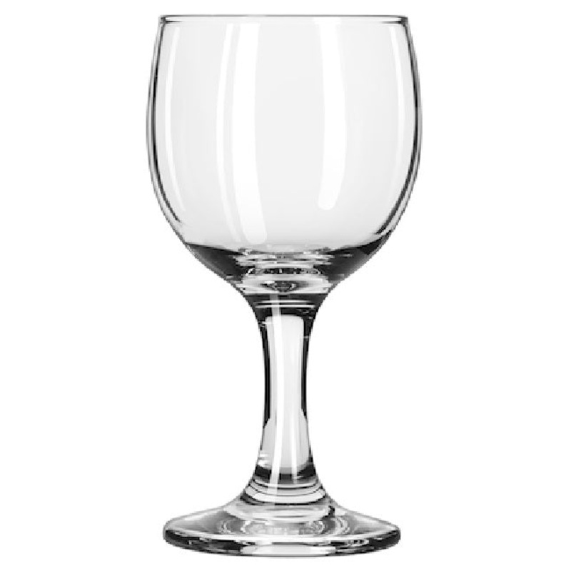 Libbey 3769 Embassy Wine Glass 6-1/2 oz. - Clear - 24/Case