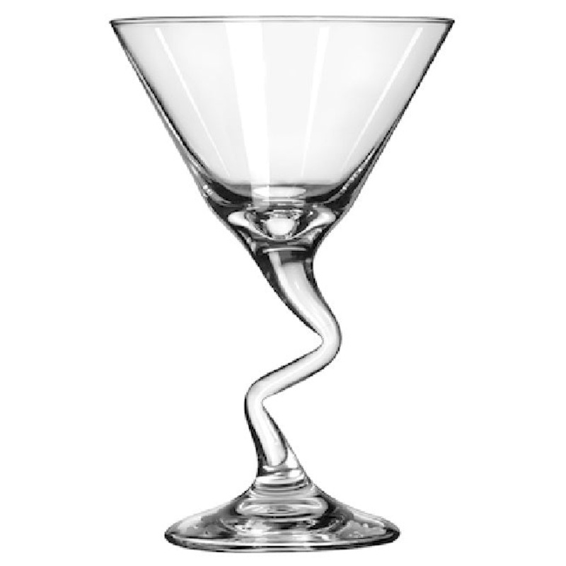 Libbey 37799 Z-Stem Martini Glass 9-1/2 oz. - Clear - 12/Case