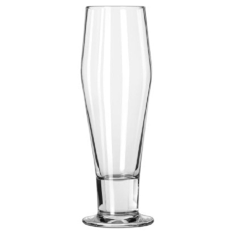 Libbey 3815 Footed Beer / Ale Glass 15-1/4 oz. - Clear - 24/Case