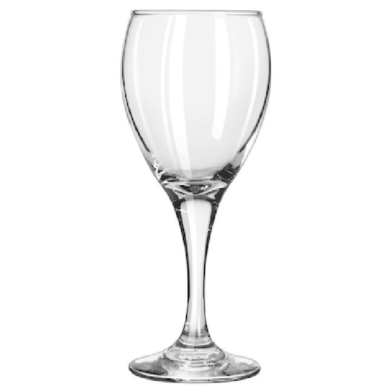 Libbey 3965 Teardrop White Wine Glass 8-1/2 oz. - Clear - 24/Case