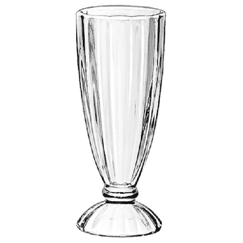 Libbey 5110 Ice Cream Soda Glass 12 oz. - Clear - 24/Case