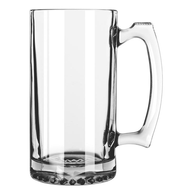 Libbey 5272 Sport Beer Mug 25 oz. - Clear - 12/Case