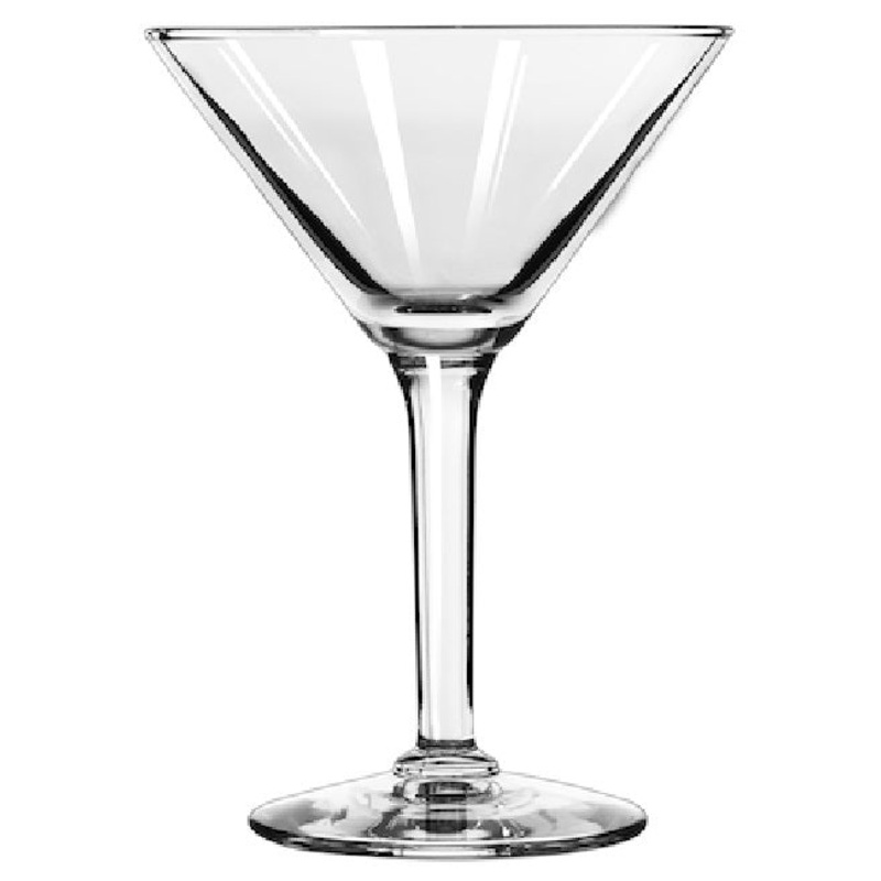 Libbey 8455 Citation Cocktail Martini Glass 6 oz. - Clear - 36/Case
