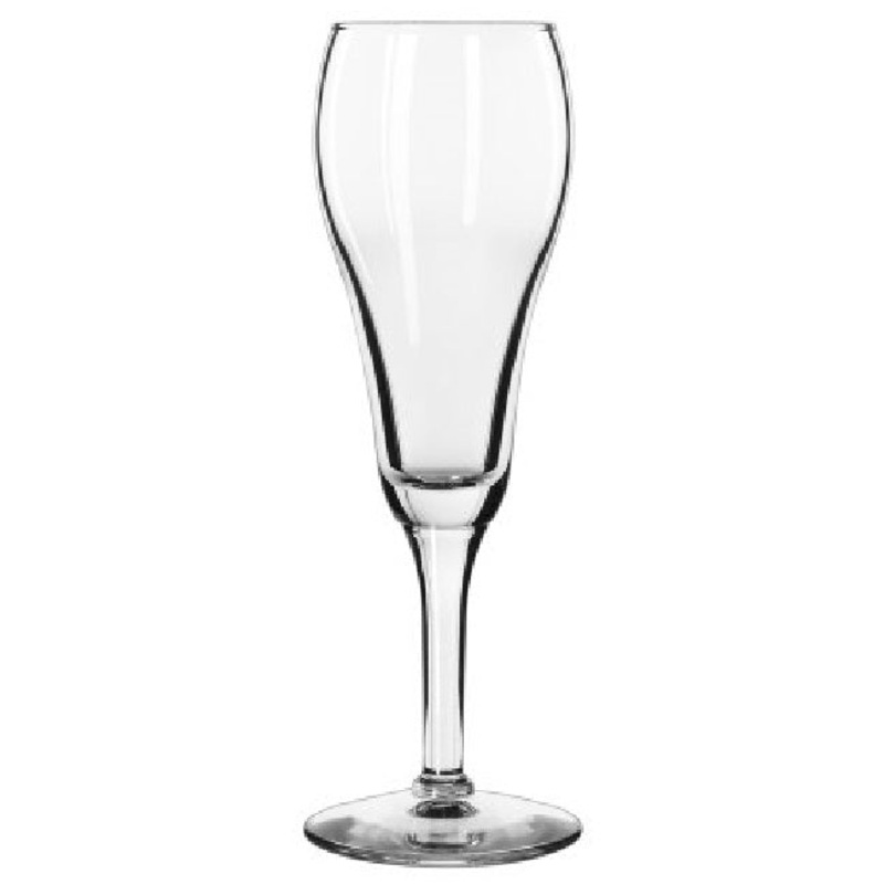 Libbey 8477 Citation Tulip Champagne Glass 6 oz. -Clear - 12/Case