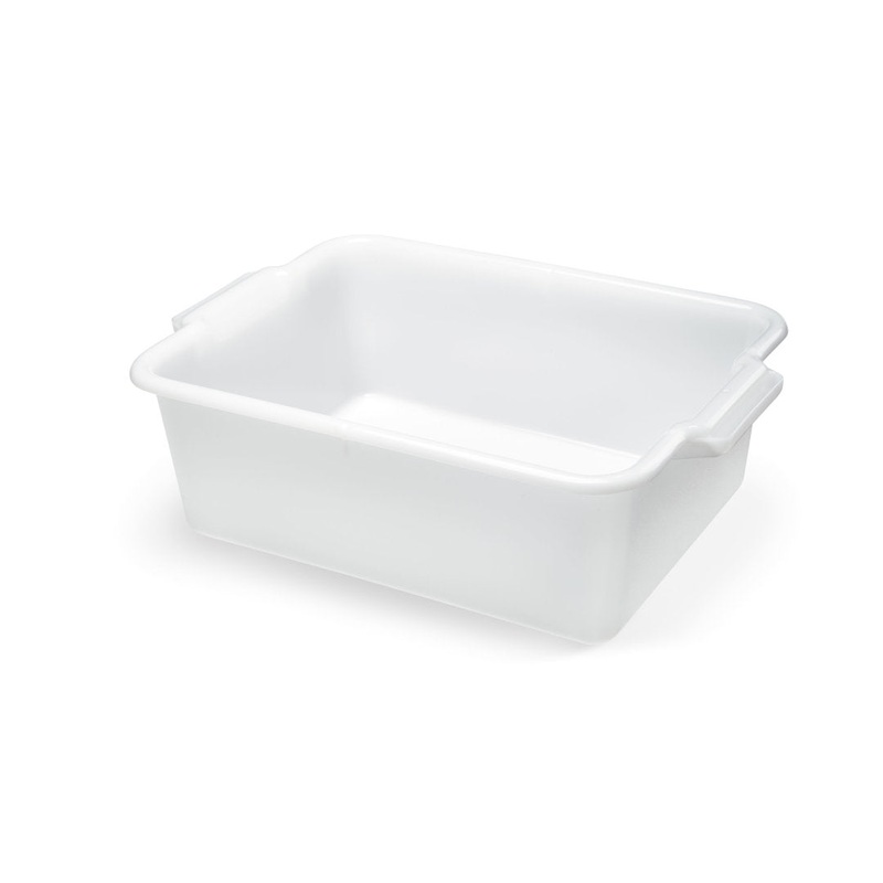 Vollrath 52657 Signature Heavy-Duty Single Compartment Bus Box 20" x 15" x 7" - Natural