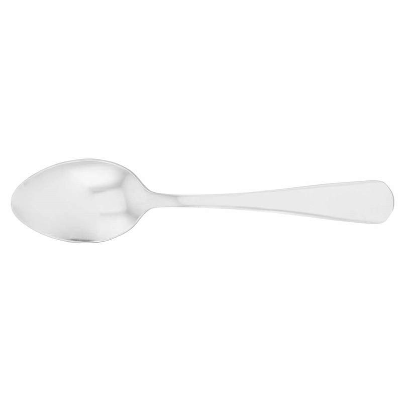Walco WL7201 Windsor 18/0 Stainless Steel Medium Weight Teaspoon 5-15/16" - 36/Box