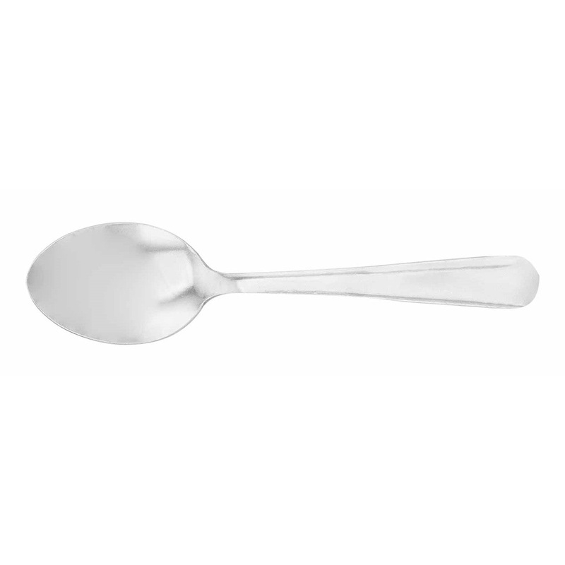 Walco WL7229 Windsor 18/0 Stainless Steel Medium Weight Demitasse Spoon 4-5/8" - 36/Box