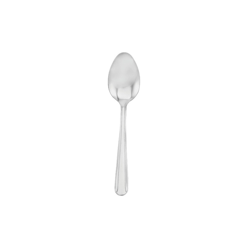 Walco WL8701 Dominion 18/0 Stainless Steel Heavy Weight Teaspoon 5-7/8" - 36/Box