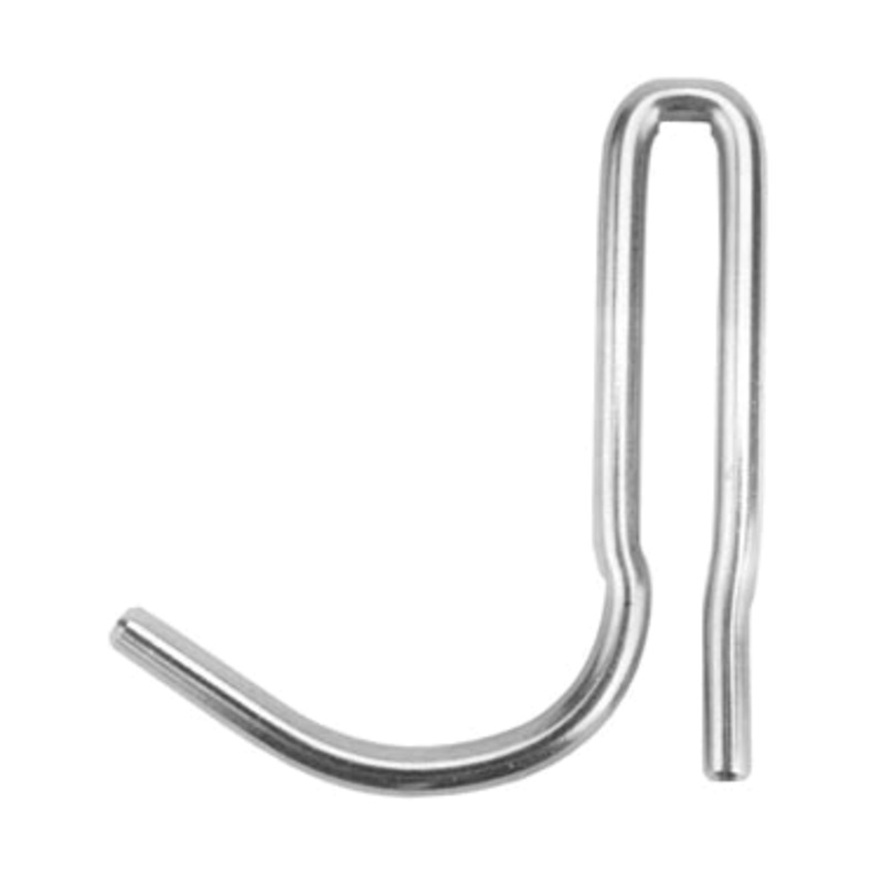 FMP 280-1013 Stainless Steel Single Sided Sliding Pot Rack Hook - For 1/4" x 2" Bar