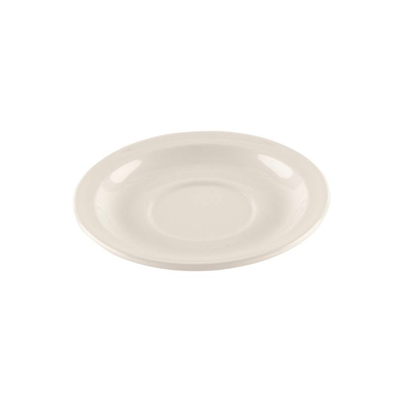 GET DC-200-W SuperMel Melamine Saucer 5-3/4" - White - 48/Case