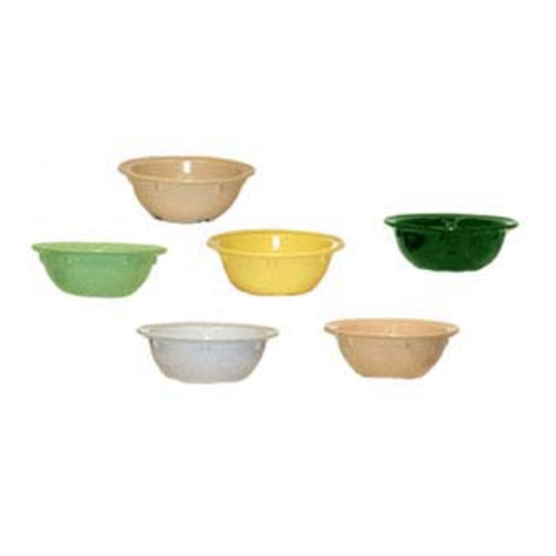 GET DN-313-T SuperMEl Melamine Stackable Wide Rim Grapefruit Bowl 13 oz. Tan - 48/Case