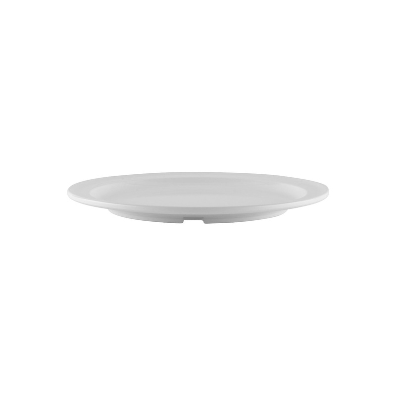 GET DP-509-W SuperMel Melamine Round Plate 9" - White - 24/Case