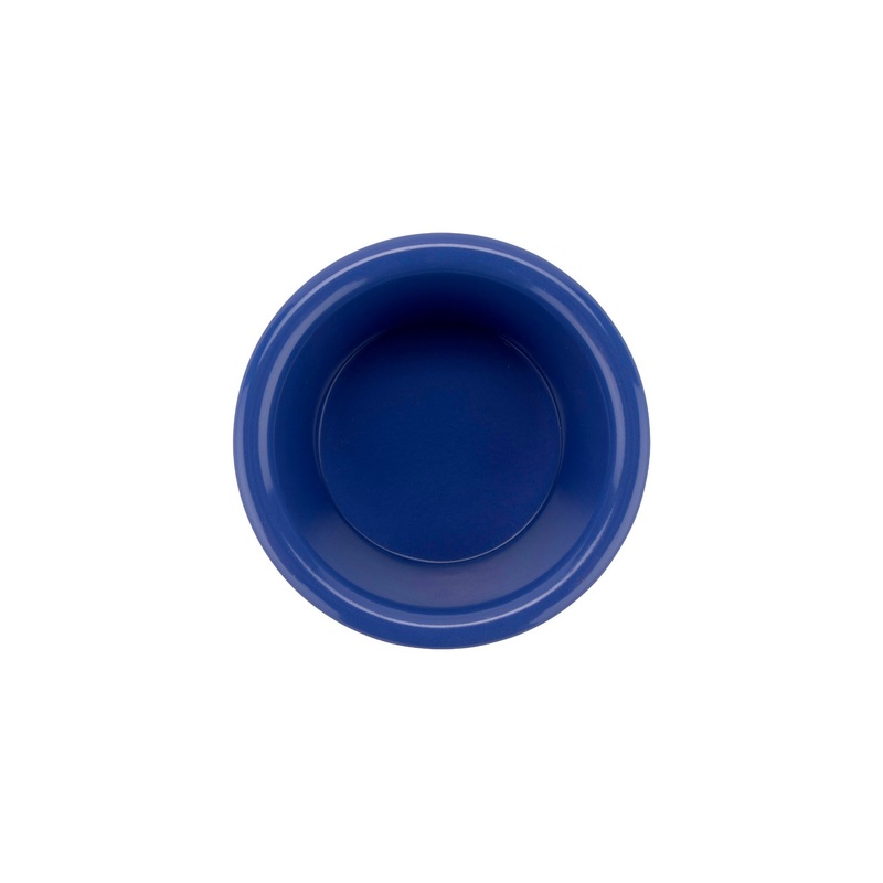 GET S-620-PB Diamond Mardi Gras Melamine Smooth Ramekin 2 oz. - Peacock Blue - 48/Case