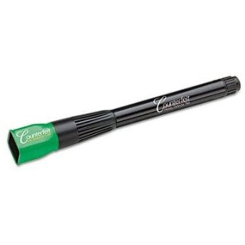 Jayhawk CP-L Dri Mark (351UVB) Dual Test Counterfeit Detector Pen with UV Light & (2) Bonus Pen Detectors