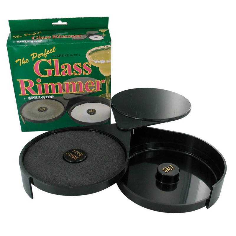Spill-Stop 442-00 Plastic 2-Tier Margarita Glass Rimmer - Rims a 6-1/4" Glass