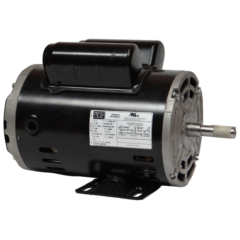 CaptiveAire CK56HB02C01-60HZ Fan Motor - 1-1/2 HP, 115/208-230v, 1750 RPM