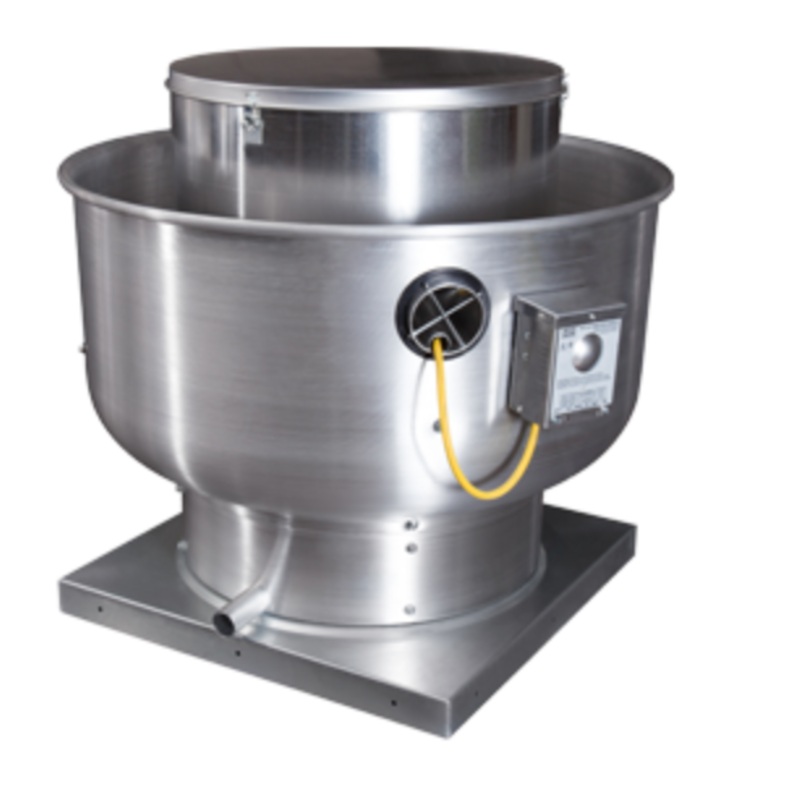CaptiveAire DU50HFA-900-1600 High Speed Direct Drive Centrifugal Upblast Exhaust Fan 1600 CFM - 115v