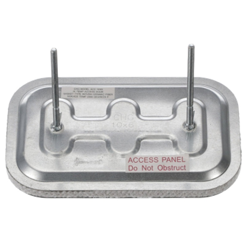 Component Hardware ACC-10X6 Hi-Temp Grease Duct Access Door 10" x 6"