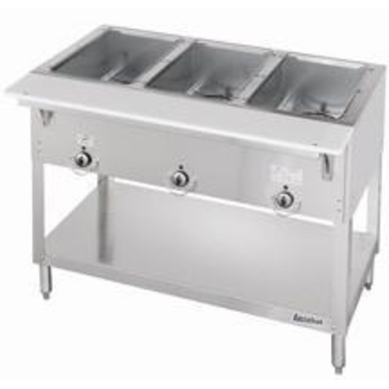 Duke E303 Aerohot 3-Well Electric Steam Table / Hot Food Station 45" - 120v